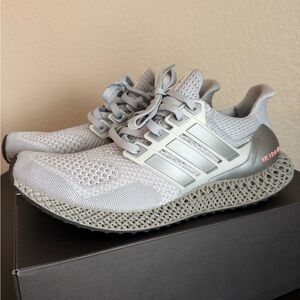 Adidas ULTRA 4d NASA Gray Running Shoes